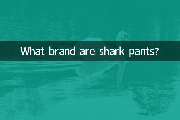 Qual marca são as calças de tubarão?