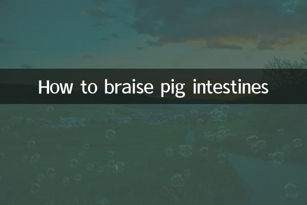 سور آنتوں کو کس طرح بریز کریں