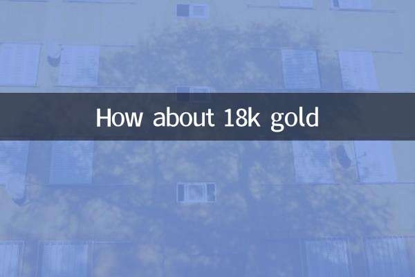 Wie wäre es mit 18 Karat Gold?