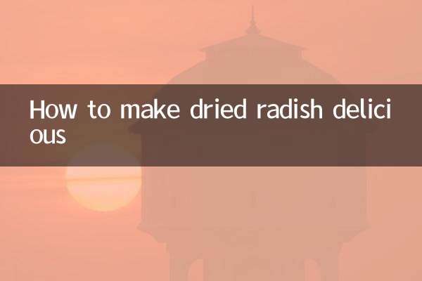 خشک مولی کو مزیدار بنانے کا طریقہ