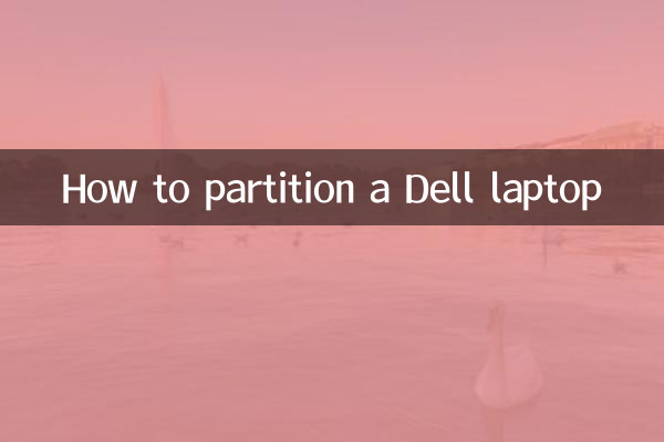 So partitionieren Sie einen Dell-Laptop