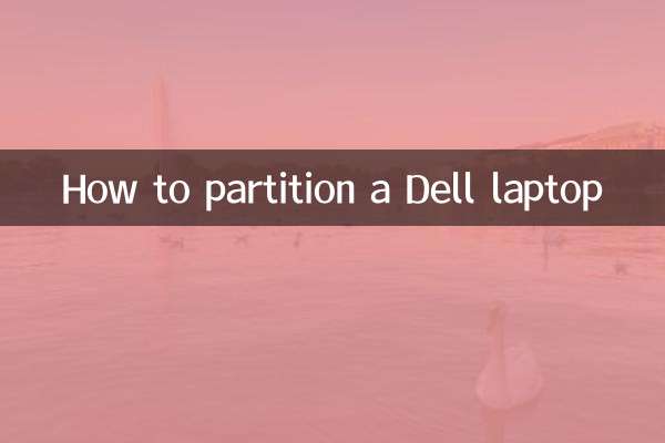 So partitionieren Sie einen Dell-Laptop