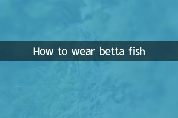 ベタフィッシュの着方