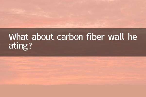 А как насчет обогрева стен из углеродного волокна?