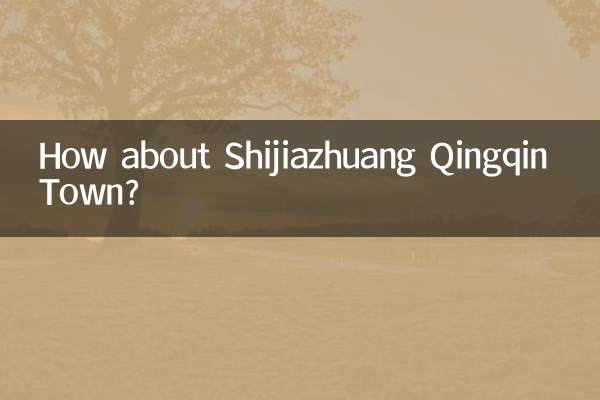 How about Shijiazhuang Qingqin Town?