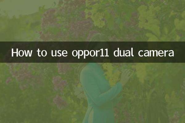 oppor11雙攝怎麼用