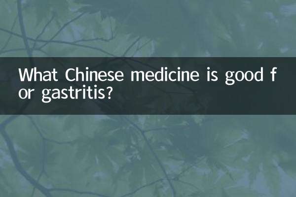 Welche chinesische Medizin ist gut bei Gastritis?