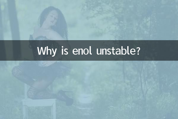 Warum ist Enol instabil?