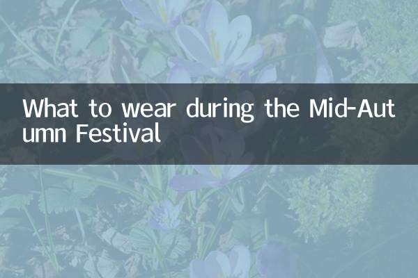 中秋穿什麼衣服