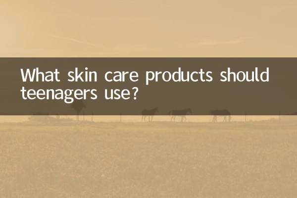 Quais produtos para a pele os adolescentes devem usar?