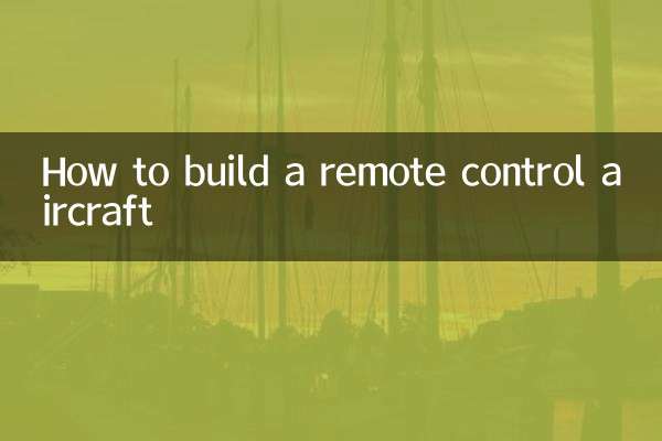 Cómo construir un avión de control remoto