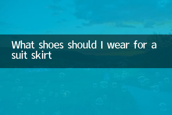 Que sapatos devo usar para uma saia de terno