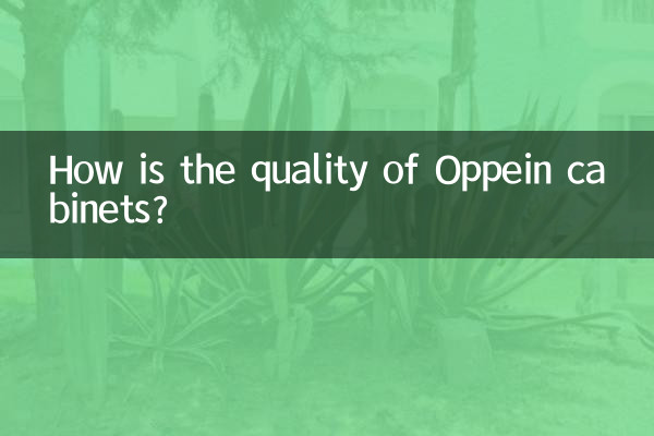 How is the quality of Oppein cabinets?