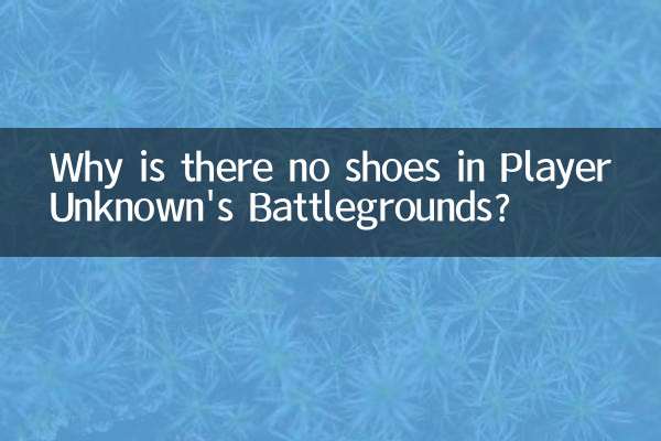 PlayerUnknown's Battlegrounds এ জুতা নেই কেন?