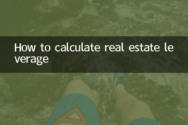 How to calculate real estate leverage
