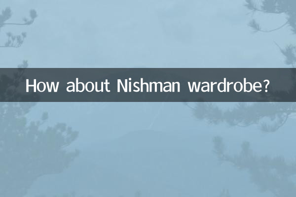니슈만 옷장은 어때요?