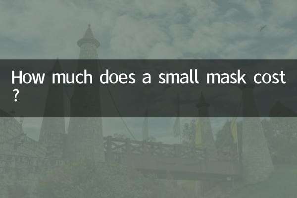 Wie viel kostet eine kleine Maske?