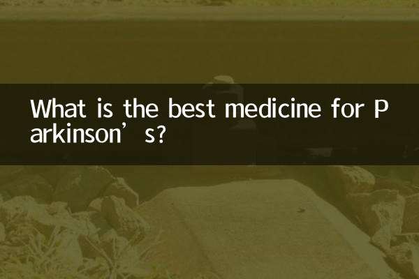 Was ist das beste Medikament gegen Parkinson?