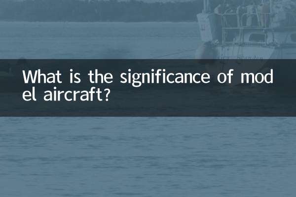 اهمیت هواپیمای مدل چیست؟