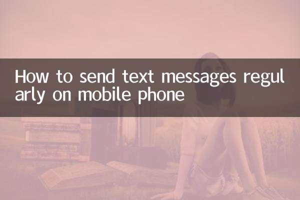 Come inviare regolarmente messaggi di testo sul cellulare