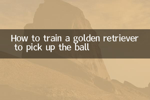 Come addestrare un Golden Retriever a raccogliere la palla