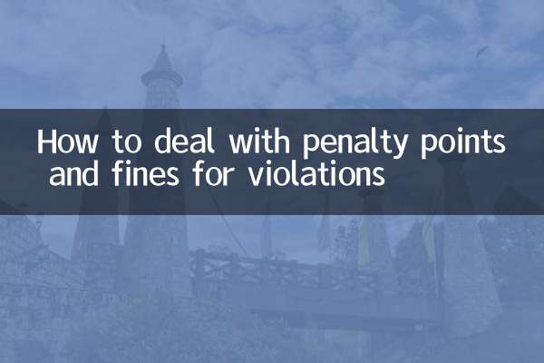 Как бороться со штрафными баллами и штрафами за нарушения