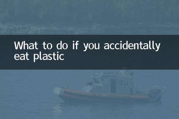 What to do if you accidentally eat plastic