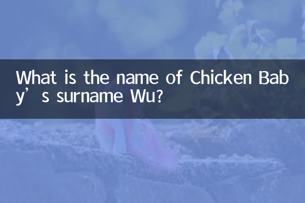 What is the name of Chicken Baby’s surname Wu?