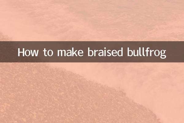 طرز تهیه قورباغه گاو نر سرخ شده