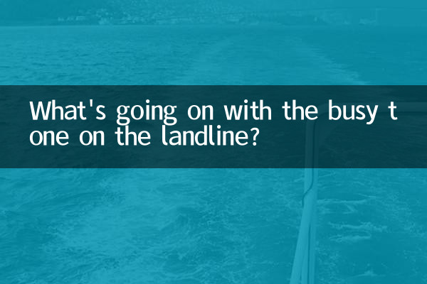 Was hat es mit dem Besetztzeichen im Festnetz auf sich?
