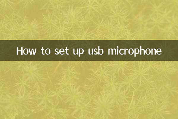 কিভাবে ইউএসবি মাইক্রোফোন সেট আপ করবেন