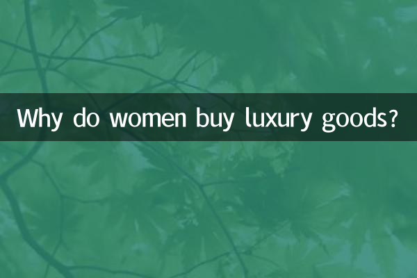Pourquoi les femmes achètent-elles des produits de luxe ?