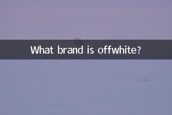 What brand is offwhite?