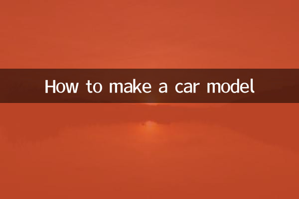Come fare un modello di auto