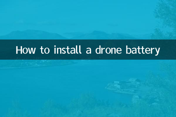 Come installare una batteria di droni