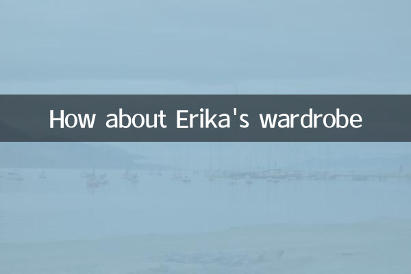 Che ne dici del guardaroba di Erika