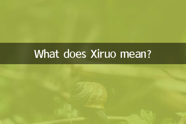 XIRUO به چه معنی است؟