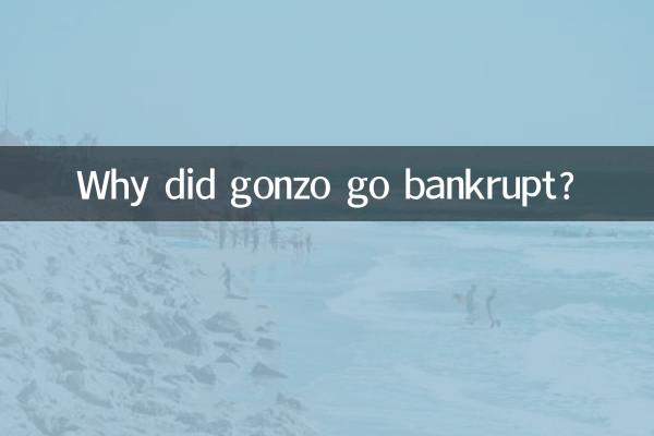 Perché Gonzo è fallito?