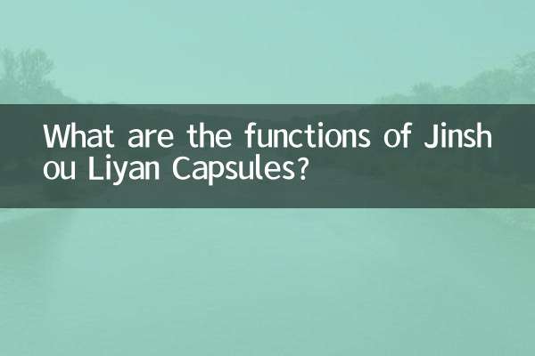 What are the functions of Jinshou Liyan Capsules?