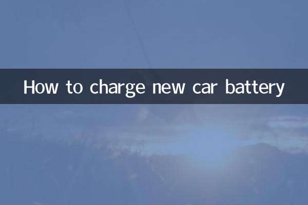 So laden Sie eine neue Autobatterie auf