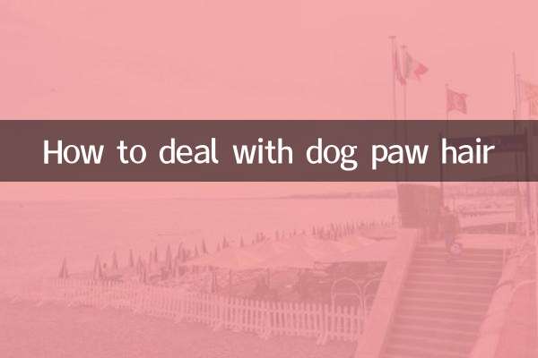 কিভাবে কুকুর পাঞ্জা চুল মোকাবেলা করতে