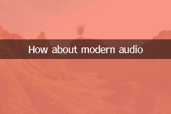 Wie wäre es mit modernem Audio?