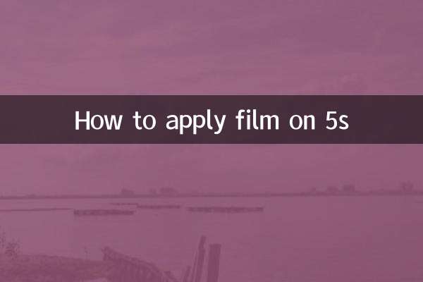 Como aplicar filme no 5s