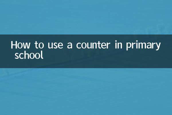 Come utilizzare un bancone nella scuola primaria