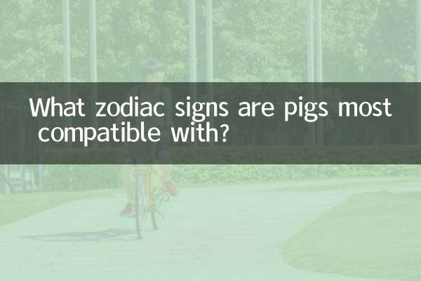 What zodiac signs are pigs most compatible with?