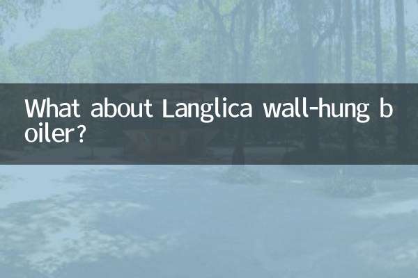 Che ne dici della caldaia murale Langlica?