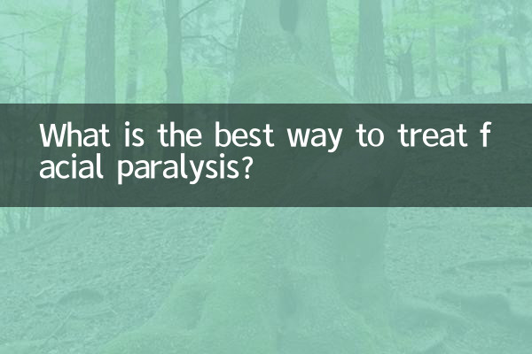 चेहरे के पक्षाघात का इलाज करने का सबसे अच्छा तरीका क्या है?