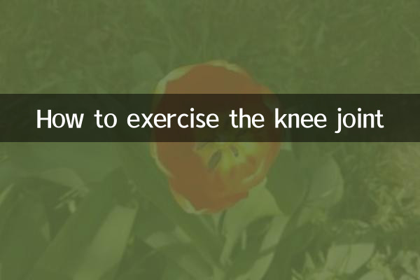 Como exercitar a articulação do joelho