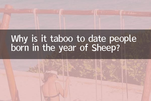 ভেড়ার বছরে জন্ম নেওয়া লোকেদের ডেট করা নিষিদ্ধ কেন?