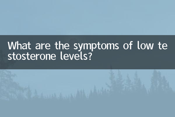 কম টেস্টোস্টেরন মাত্রার লক্ষণ কি কি?